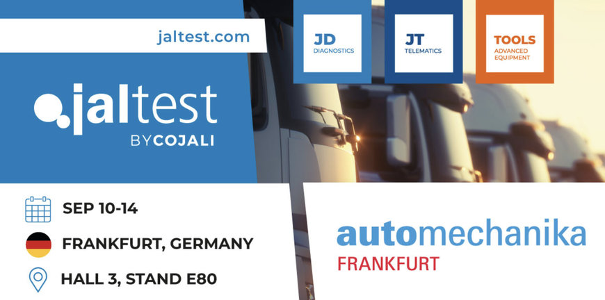 Cojali will attend Automechanika Frankfurt 2024 to present its innovations for the automotive sector